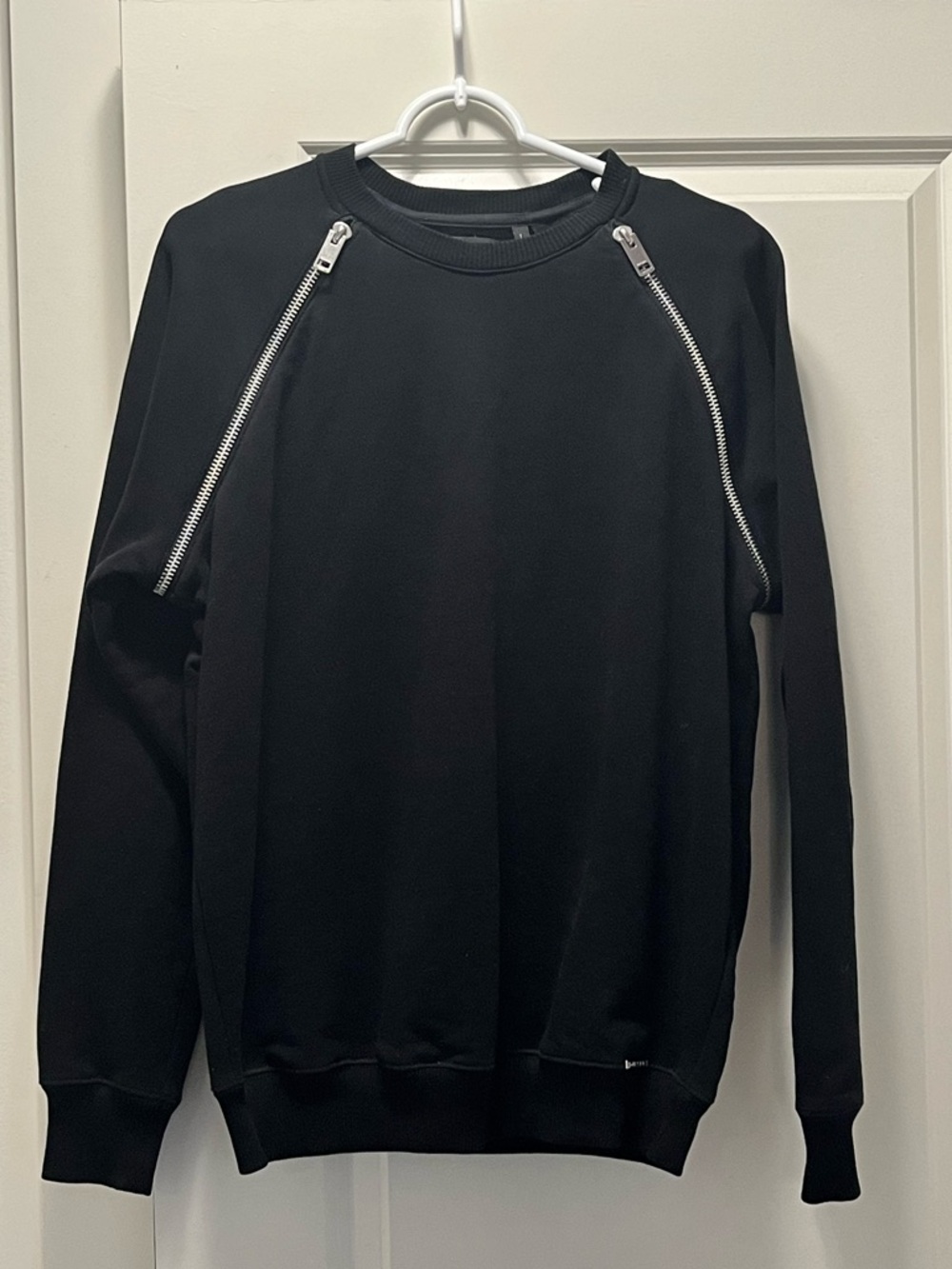 Diesel Black Crewneck Sweatshirt